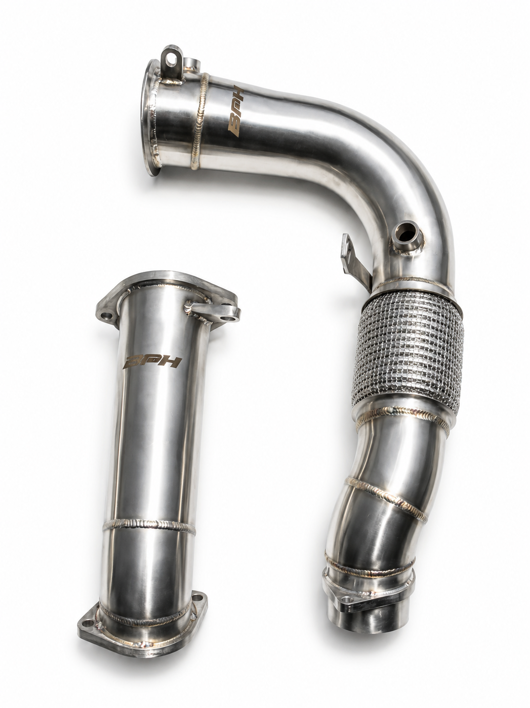 BMW S68 G90/G99 M5 FREE FLOW RACE DOWNPIPES - G90 M5/G99 M5