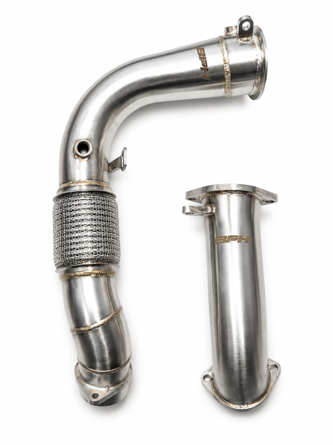 BMW S68 G90/G99 M5 FREE FLOW RACE DOWNPIPES - G90 M5/G99 M5